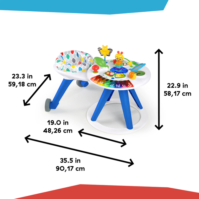 BABY EINSTEIN Aktív központ 4 az 1-ben Around We Grow™ 6m+ 11kg-ig