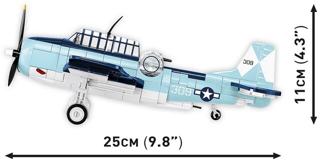 Cobi Gruman TBF Avenger, 1:48, 388 k, 1 f