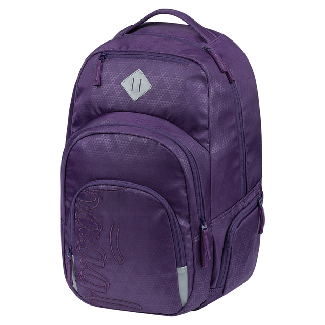 BAAGL Školski ruksak Coolmate Plum