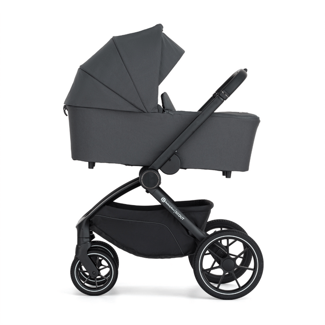 PETITE&amp;MARS Kočárek kombinovaný SCOUT 3v1 Anthracite Moon s Core Pro i-Size