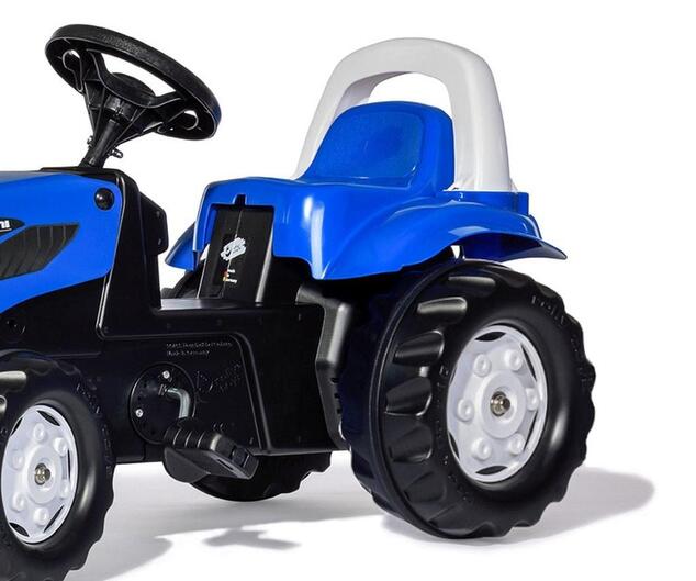 Rollytoys Šliapací traktor Rolly Kid Landini modrý s vlekom