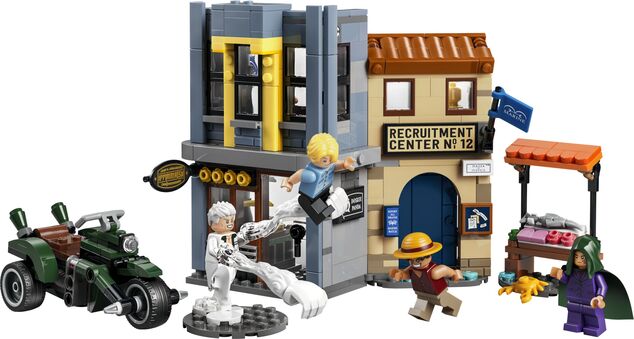 LEGO® ONE PIECE 75642 Boj s kapitanom Smokerjem