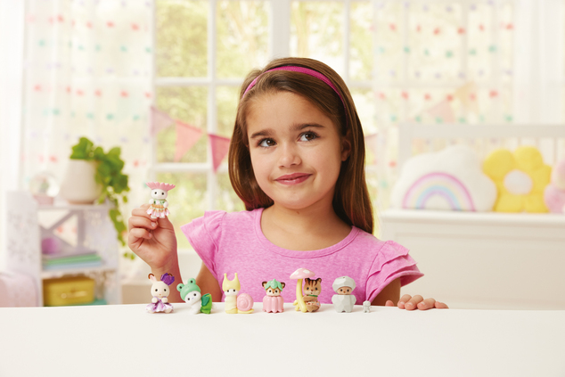 Sylvanian Families Bebeluși animale în costume de zâne ale pădurii - asortate
