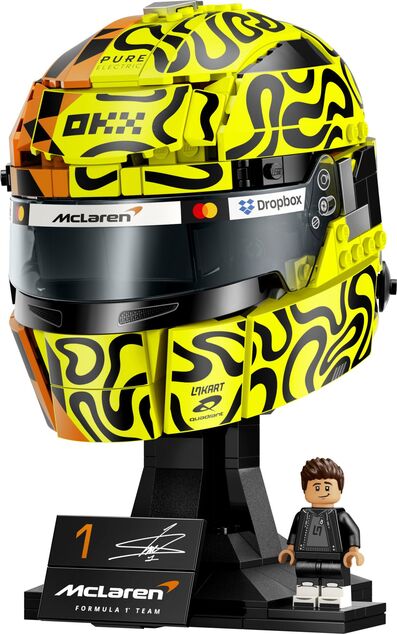 LEGO® Editions 43023 Casco Lando Norris del equipo McLaren Mastercard F1®