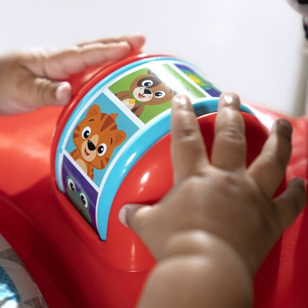 BABY EINSTEIN Skákadlo/aktívne centrum 2v1 Ocean Explorers Airplane Adventure™