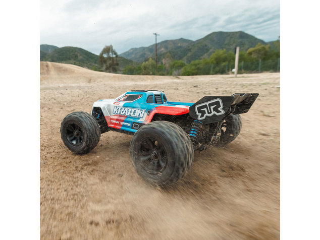 Arrma Mini Kraton 3S DSC BLX 1:16 4WD RTR turkizna/roza