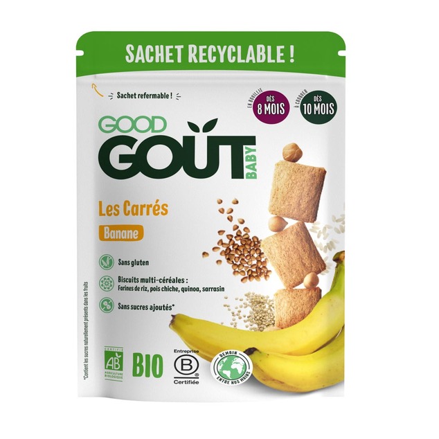 Good Gout BIO Banánové vankúšiky (50 g)