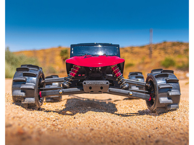 Pro-Line koleso 1:10, pneumatika 2.8" Sand Paw HP Belted, čierna doska Raid 12/14mm (2)