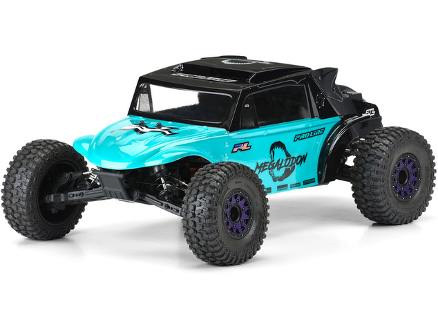 Pro-Line karosérie 1:10 Megalodon Desert Buggy číra (Short Course)