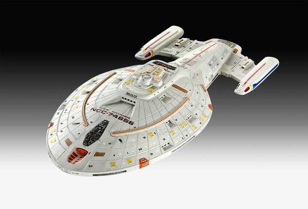 Plastikmodellbausatz Star Trek 04992 - USS Voyager (1:670)