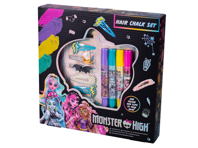 Monster High kriedy na vlasy s doplnkami