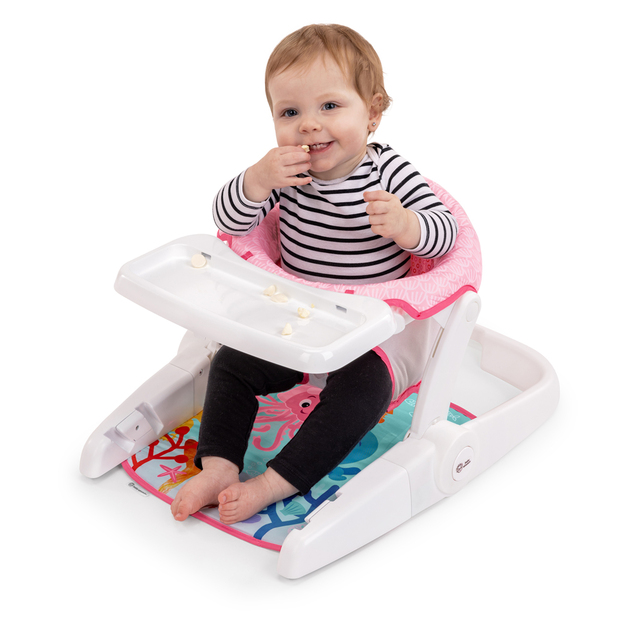 BABY EINSTEIN Siège interactif 4-en-1 Tappin' Tunes™ Learn-to-Sit™, 4m+