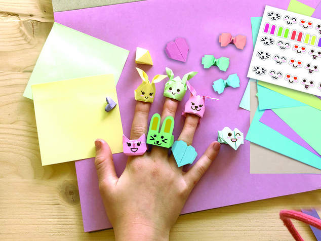Sycomore Origami - kit créatif - Bijoux Kawaii - animaux