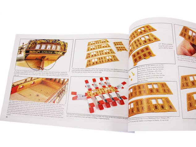 Vanguard Models HMS Sphinx 1775 1:64 kit