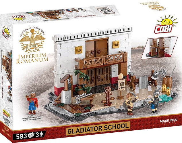 Cobi Imperium Romanum Škola gladiátorov