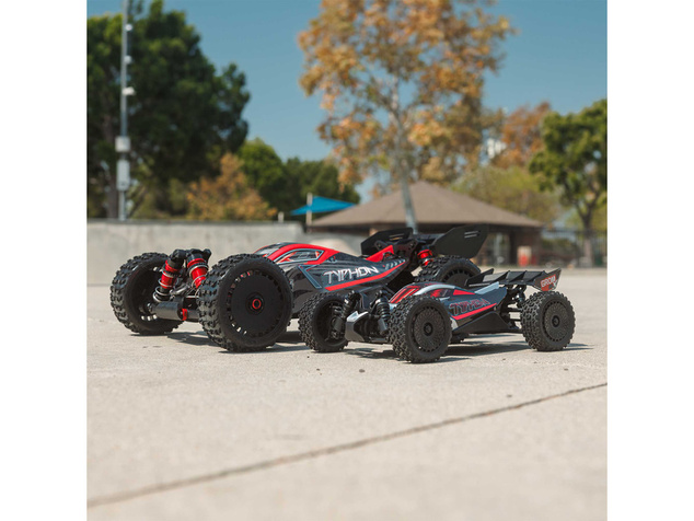 Arrma Typhon Grom 223S BLX 1:14 4WD RTR Basic srebrna