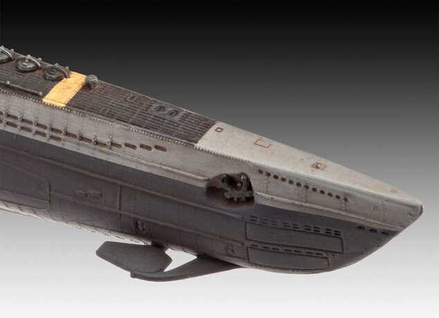 Műanyag ModelKit tengeralattjáró 05154 - Német tengeralattjáró VII. Típusú C / 41 (1: 350)