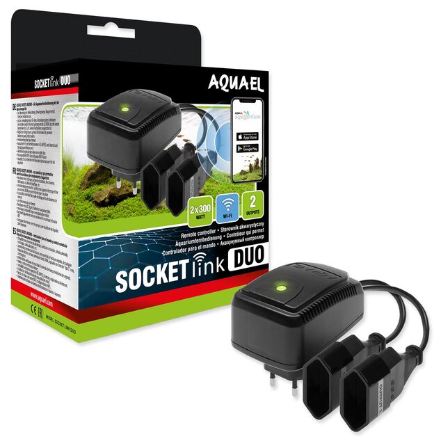 Aquael Socket Link Duo Timer, elektronischer Zweikanal