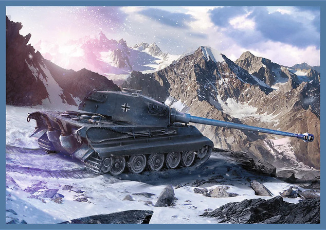 Trefl Puzzle 4x250 - World of tanks