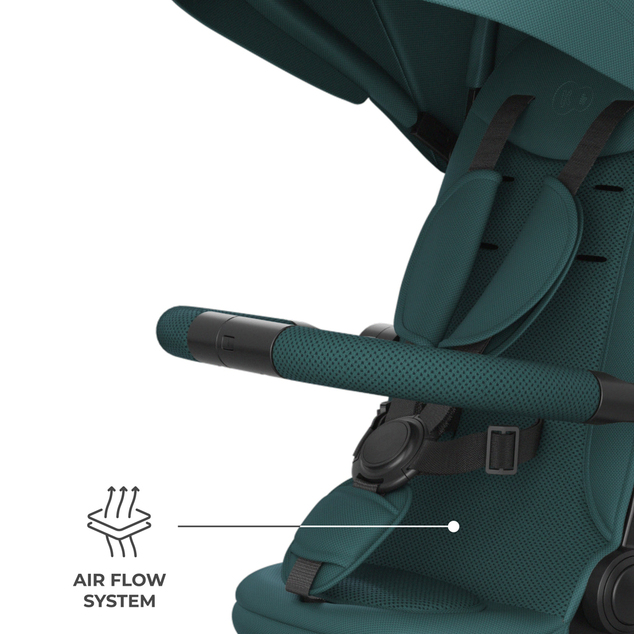 KINDERKRAFT Trojkolka Aston 2 Plus Green, 9m+