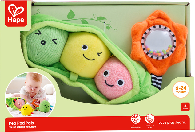 Pea Pod Pals – Giocattolo sensoriale per neonati