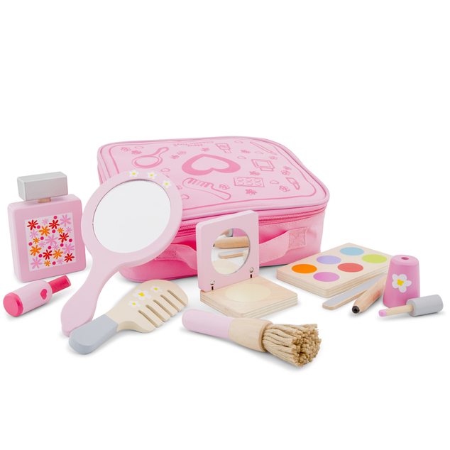 New Classic Toys Drevená make up sada v kufríku