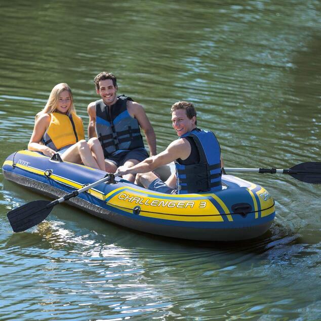 Schlauchboot INTEX 68370 Challenger 3 Set