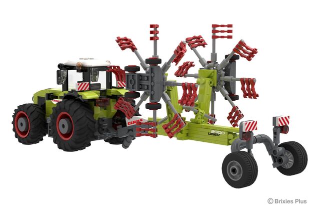 BRIXIES Plus 222.730 CLAAS LINER 2900 - zhrňovač, 217 k