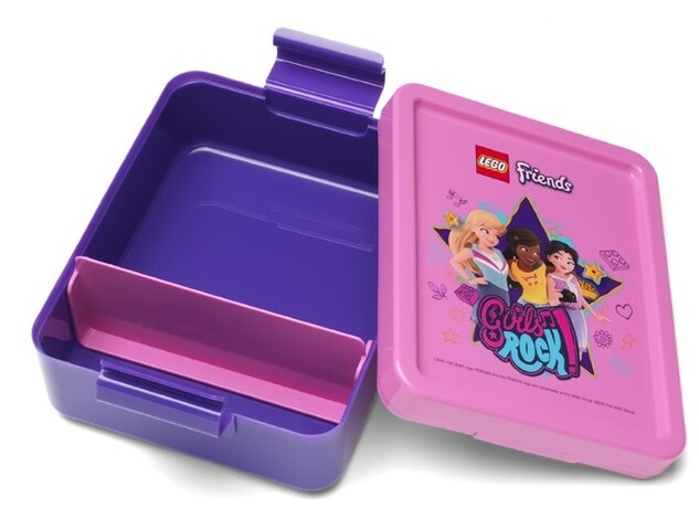 LEGO® Friends Girls Rock desiatový set (fľašu a box) - fialová