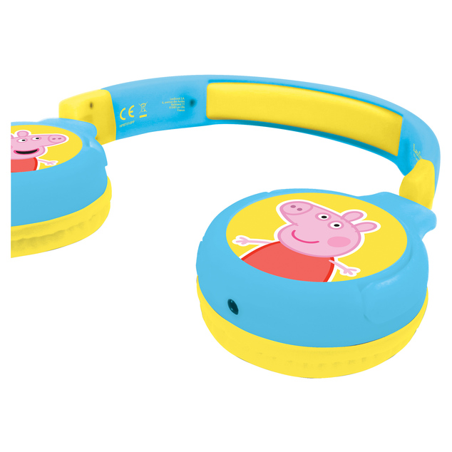 Lexibook Faltbarer kabelloser Kopfhörer Peppa Pig