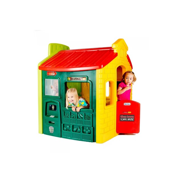 Detský domček Little Tikes 444C Evergreen mestský