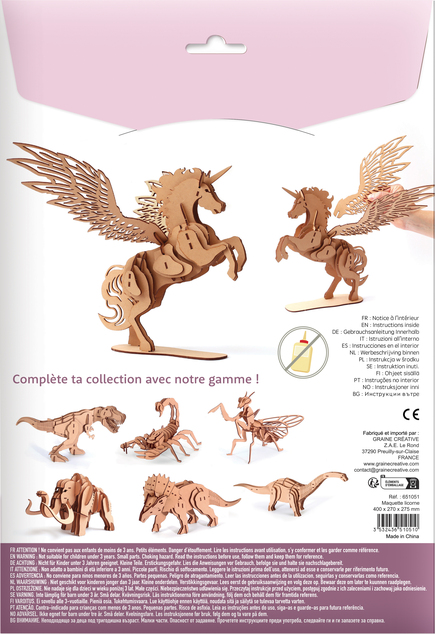 GRAINE CREATIVE Leseni 3D model Samorog
