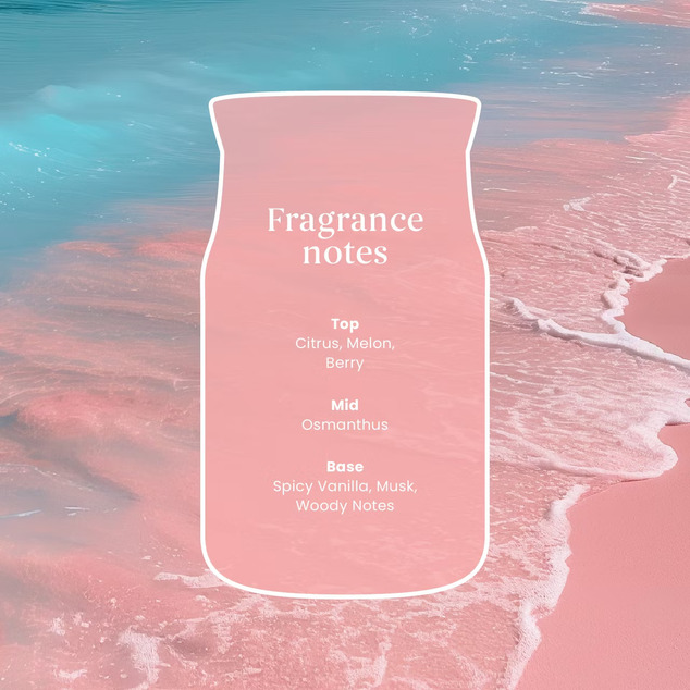 YC Signature Kerze Klein Pink Sands