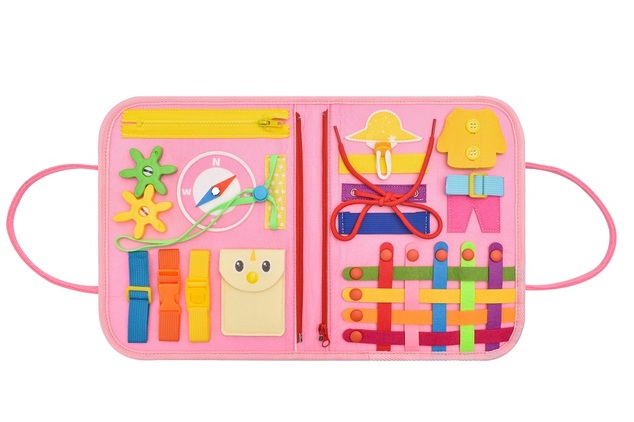 2Kids Toys Libro busy sensoriale Unicorno 4