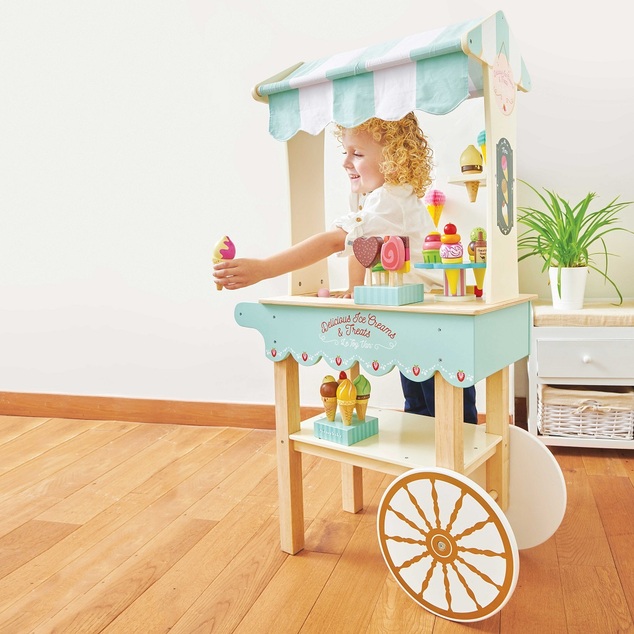 Le Toy Van Camion cu înghețată de lux