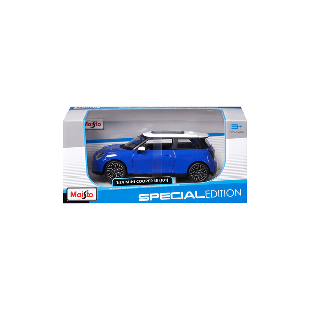 Maisto - Speciální edice - Mini Cooper SE, modrá, 1:24
