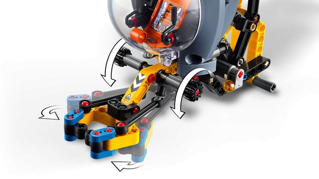 LEGO® Technic 42201 Hlbokomorská výskumná ponorka