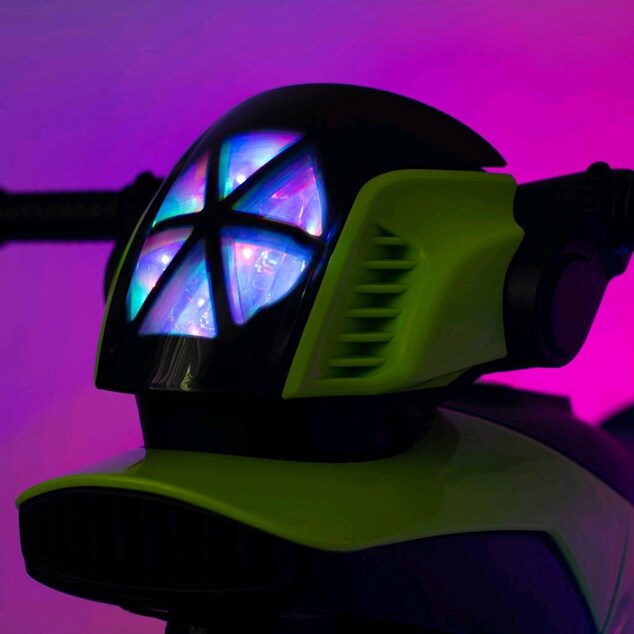 Detská elektrická motorka Baby Mix POLICE modrá