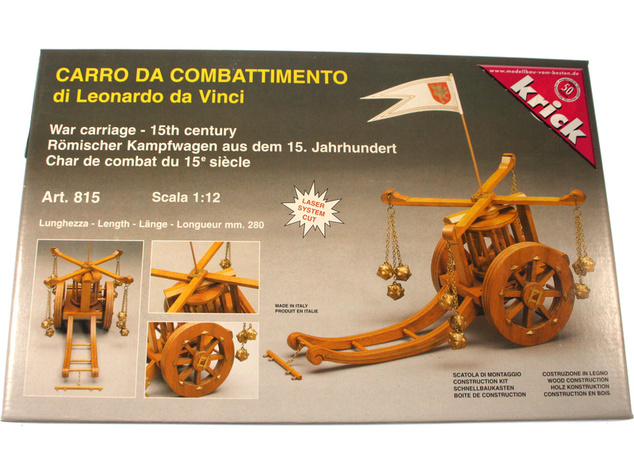 Mantua Model Rímsky bojový automobil 1:12 kit