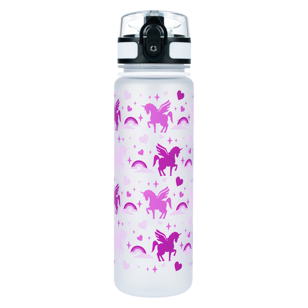 BAAGL Tritan-Trinkflasche Einhorn-Königreich, 500 ml