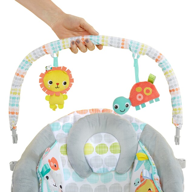 Lettino vibrante con melodia Whimsical Wild 0m+, fino a 9kg, 2019