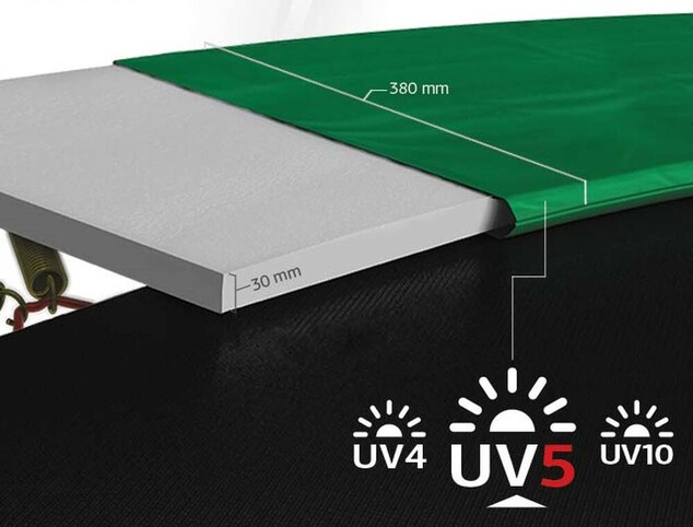 BERG Inground Champion 380 Grey + ochranná sieť Deluxe