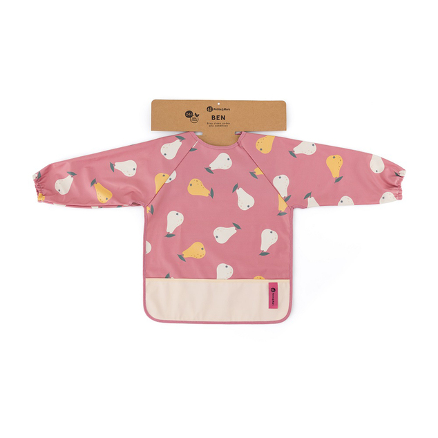 PETITE&amp;MARS Podbradník s dlhým rukávom Ben Pink Pears
