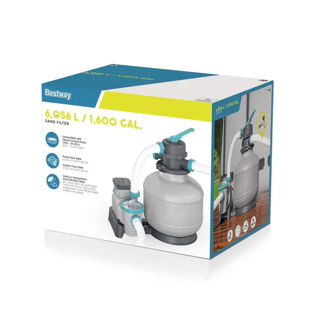 Bestway Piesková filtrácia 5,678 l / h
