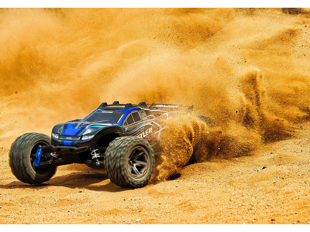 Traxxas Rustler 1:10 BL-2s 4WD RTR červený