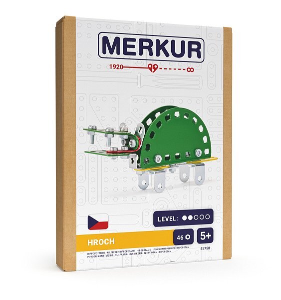 Merkur - Mini ZOO - Hroch, 46 dielikov