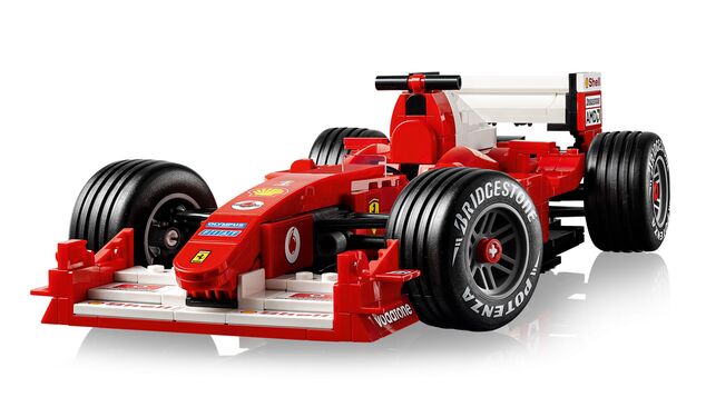 LEGO® Icons 11375 Ferrari F2004 és Michael Schumacher