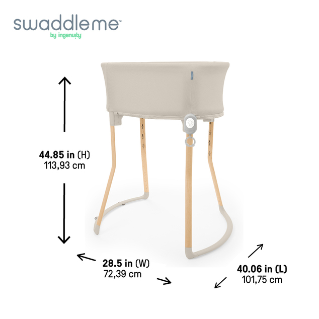 INGENUITY Lit de cododo avec lumières, son et vibration My Height™
