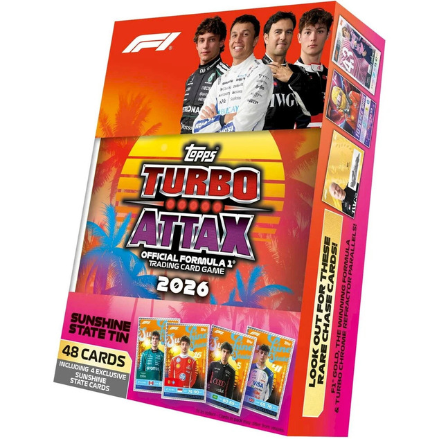 Topps Formula 1 2026 Turbo Attax - Mega Limenka