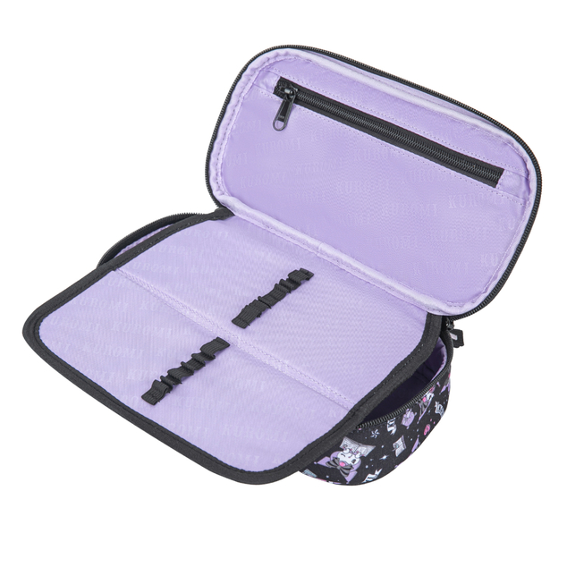 BAAGL Školský peračník etui Kuromi Black GRS
